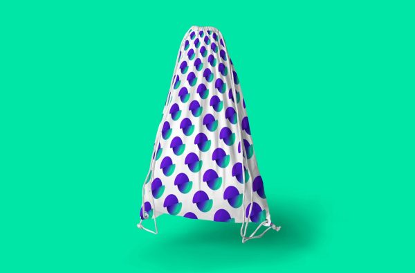 ⁦Divi Engine String Bag (Small Logos)⁩ - الصورة ⁦3⁩