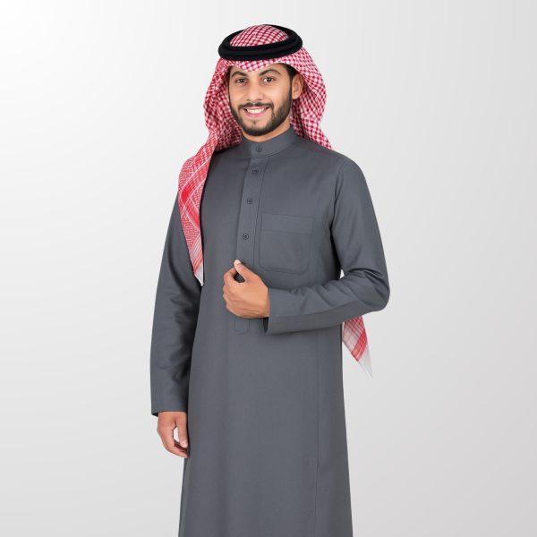 ⁦ثوب الدفة صيفي ملون⁩ - الصورة ⁦3⁩