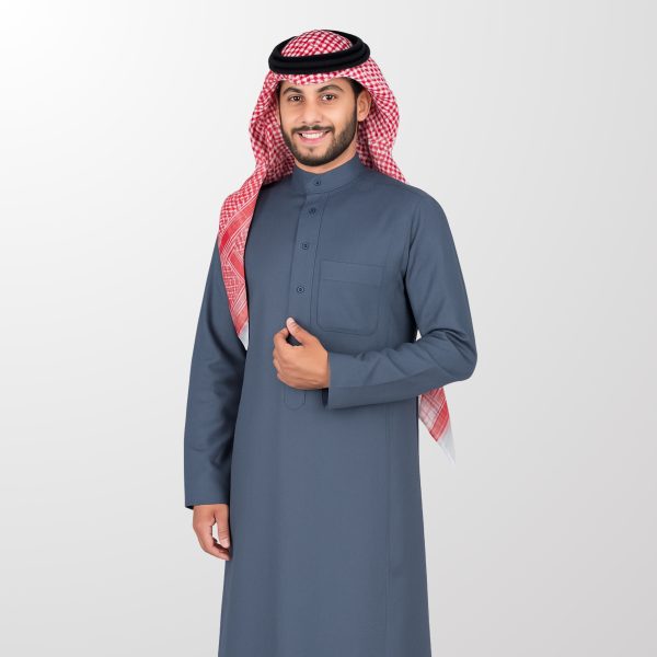 ⁦ثوب الدفة صيفي ملون⁩ - الصورة ⁦2⁩
