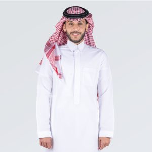 ثوب الأصيل صيفي أبيض